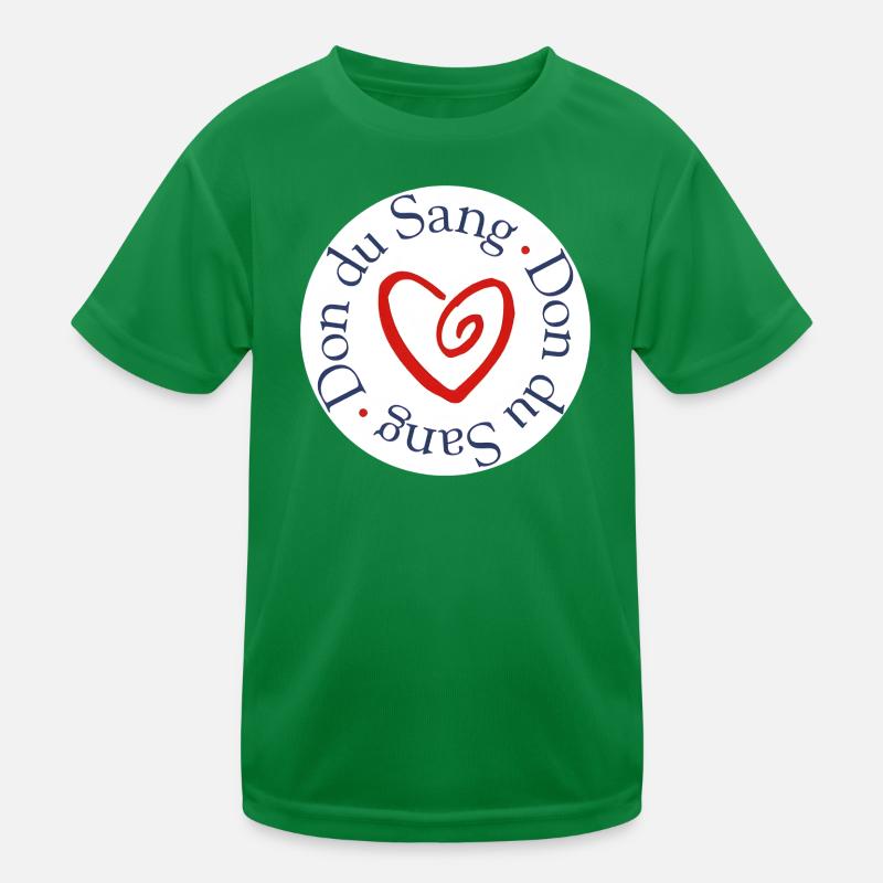 Blutspende, Herzsolidarität, Kinder Funktions-T-Shirt