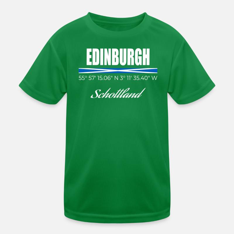 Edinburgh Kids Functional T-Shirt