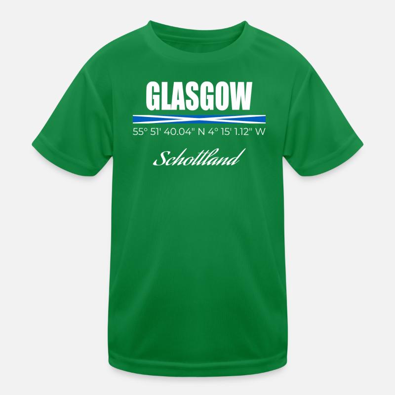Glasgow Kids Functional T-Shirt
