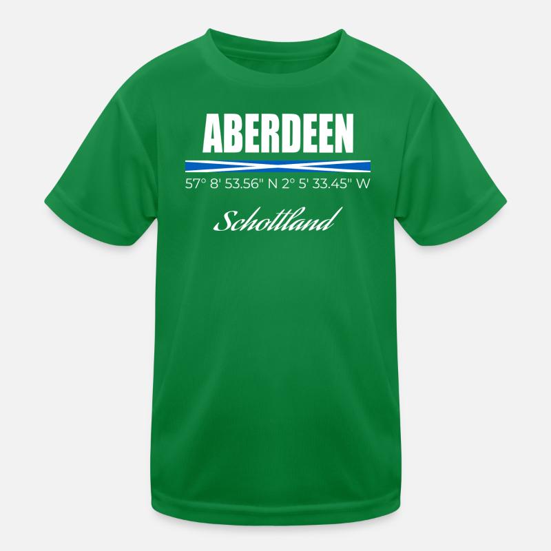 Aberdeen Kinder Funktions-T-Shirt