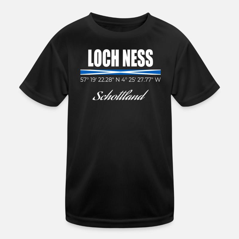 Loch Ness Kids Functional T-Shirt