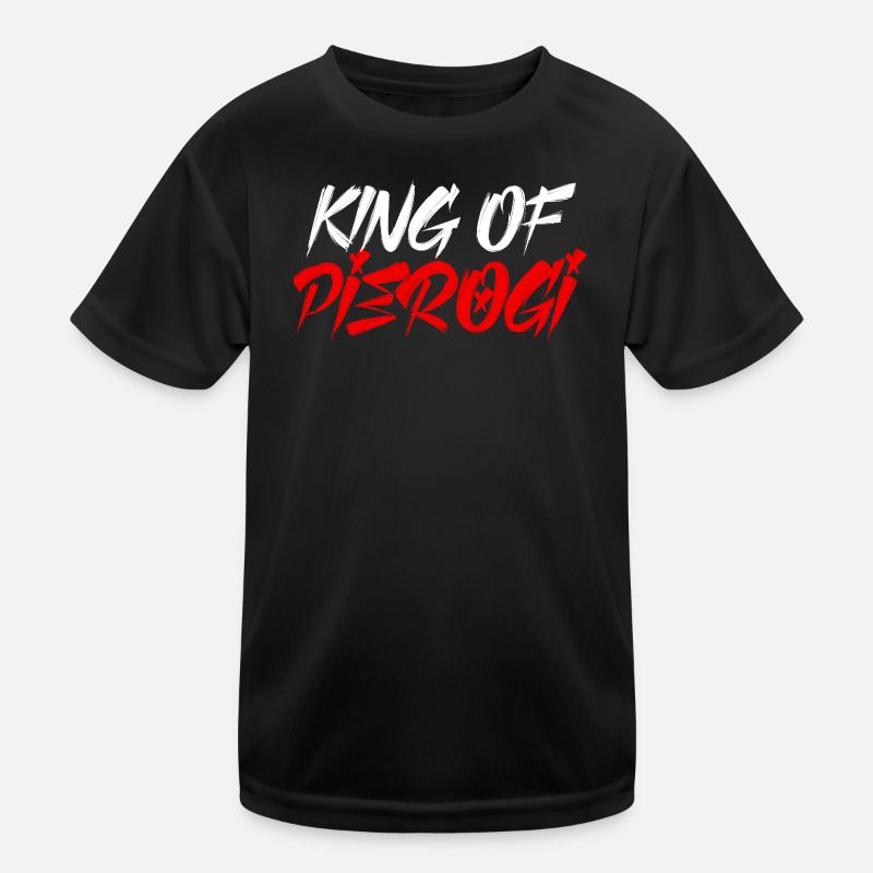 Roi de Pierogi T-shirt sport Enfant