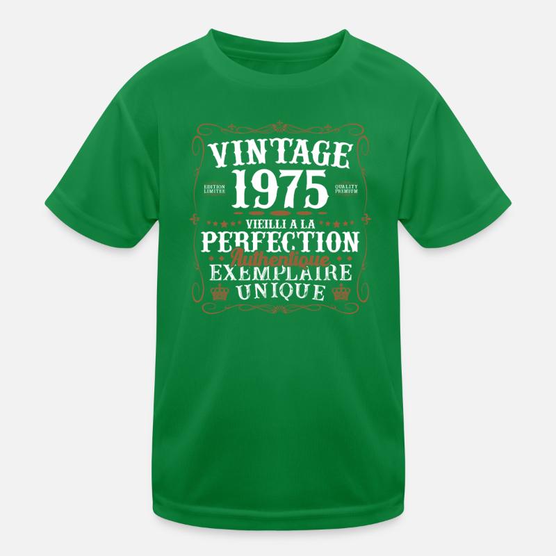 authentique_1975 T-shirt sport Enfant