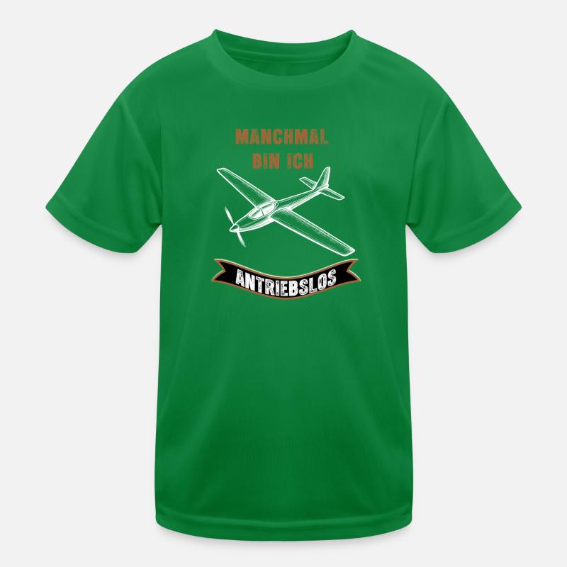 Sometimes I'm a listless airplane Kids Functional T-Shirt