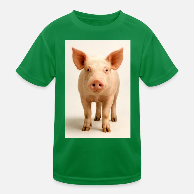 Cochon pastel T-shirt sport Enfant