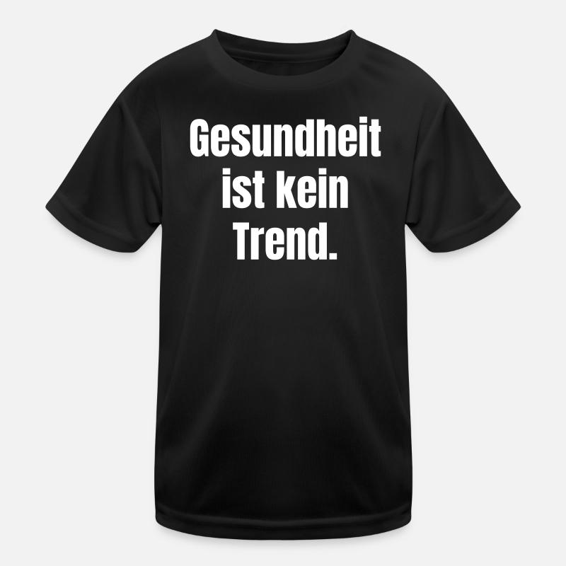 Health is not a trend Kids Functional T-Shirt
