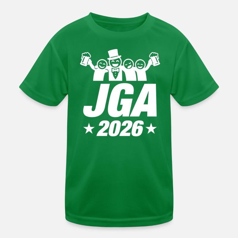 Enterrement de vie de garçon 2026 T-shirt sport Enfant