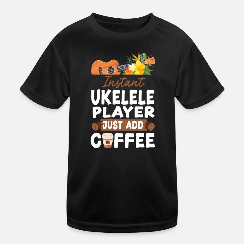 Hawaiian Ukulele Uke Coffee Kinder Funktions-T-Shirt