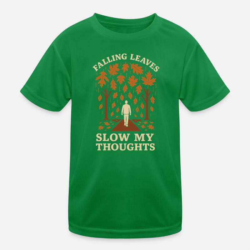 Forest Walk Overthinker Mental Reset Kinder Funktions-T-Shirt