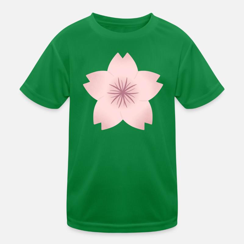 Rouge Kirschblüte Kinder Funktions-T-Shirt