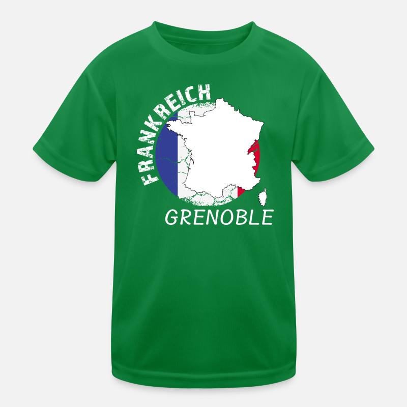 Grenoble Kinder Funktions-T-Shirt