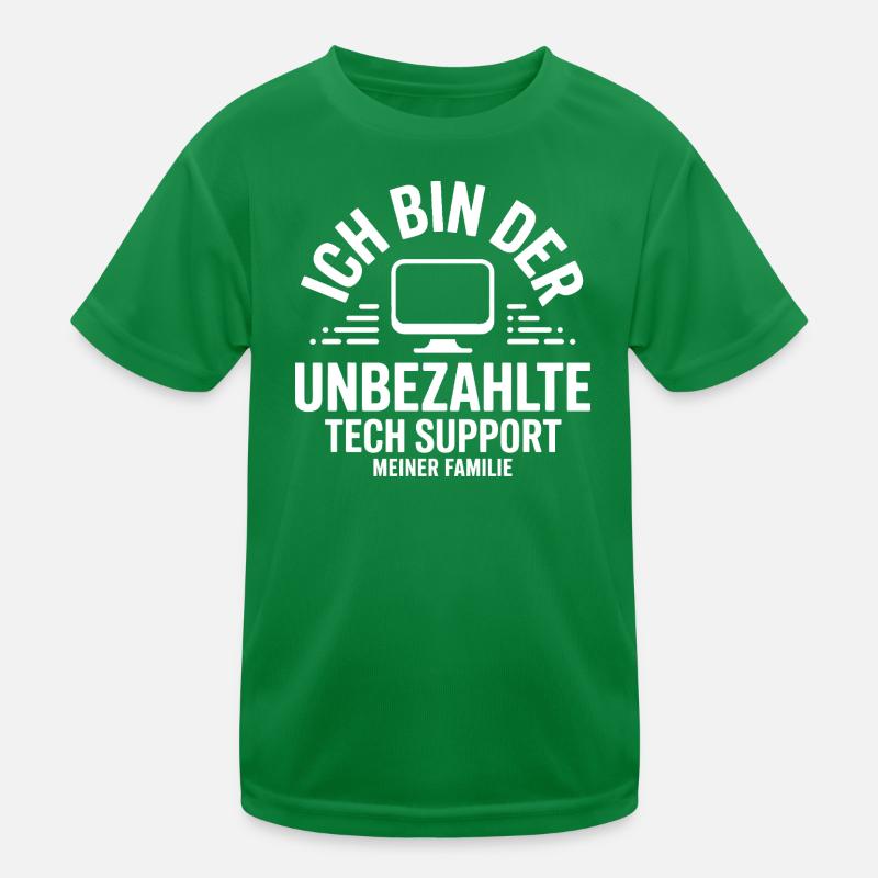 Support technique familial non rémunéré T-shirt sport Enfant