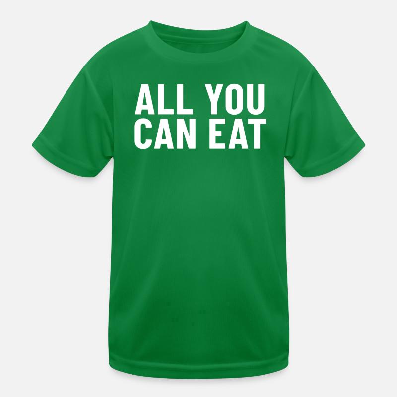 Tout ce que vous pouvez manger T-shirt sport Enfant
