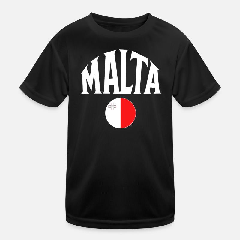 Malta Kinder Funktions-T-Shirt