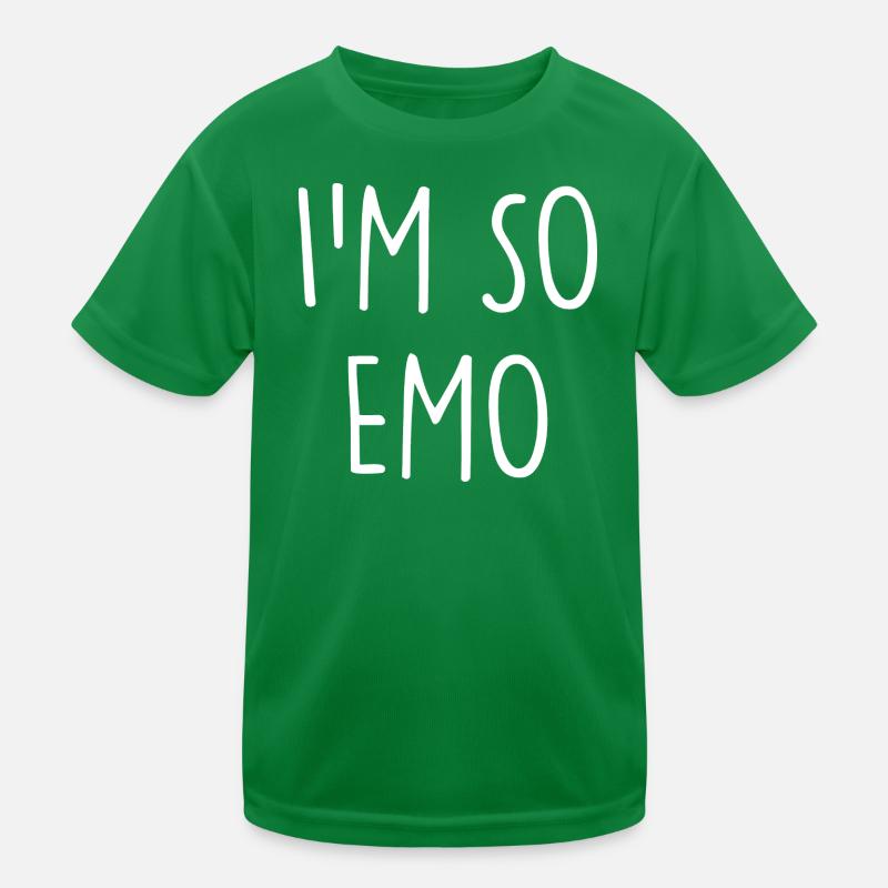  Emo Kinder Funktions-T-Shirt