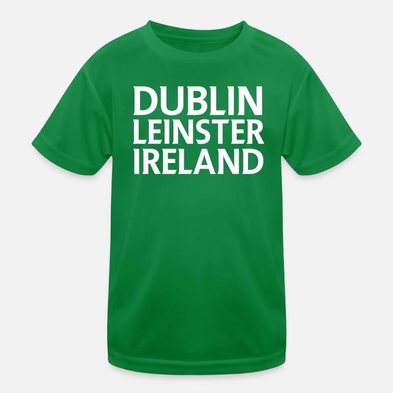 Dublin – Ireland Textdesign Kids Functional T-Shirt