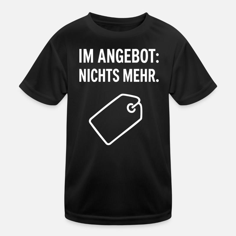 Joke design: nothing more on offer Kids Functional T-Shirt