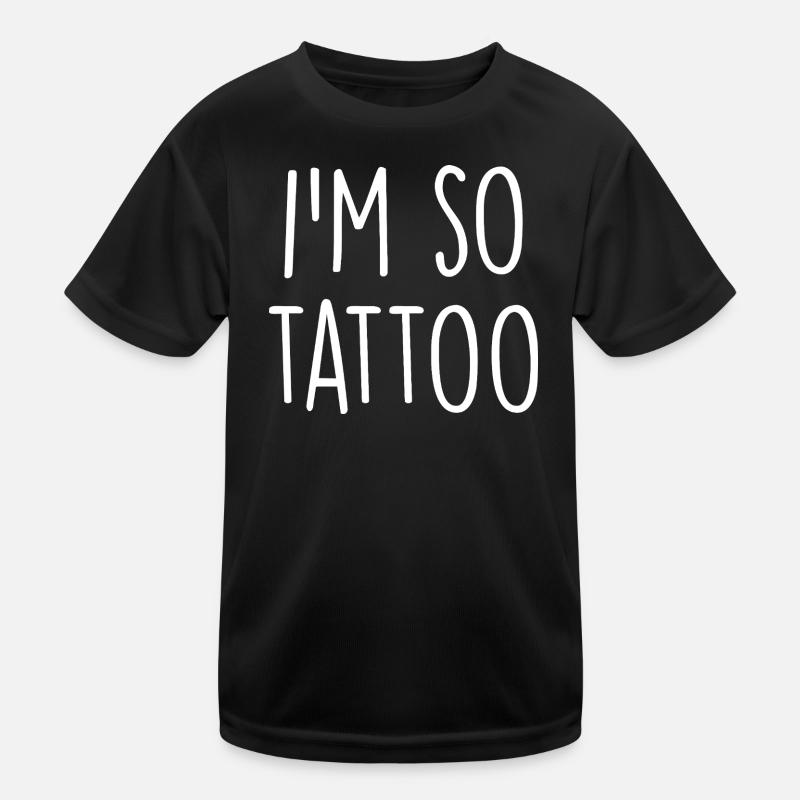Tattoo tattooed Kinder Funktions-T-Shirt
