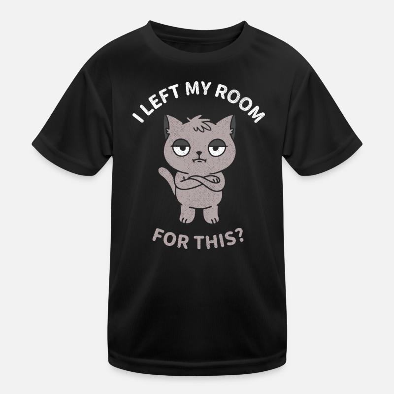 I Left My Room For This? Kids Functional T-Shirt