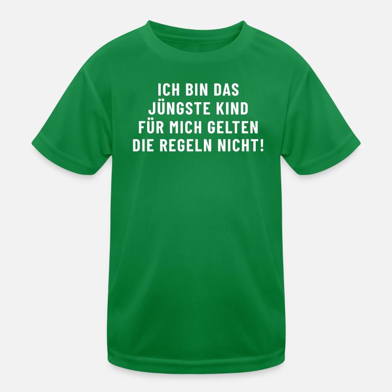 Je suis le benjamin, pas de règles. T-shirt sport Enfant