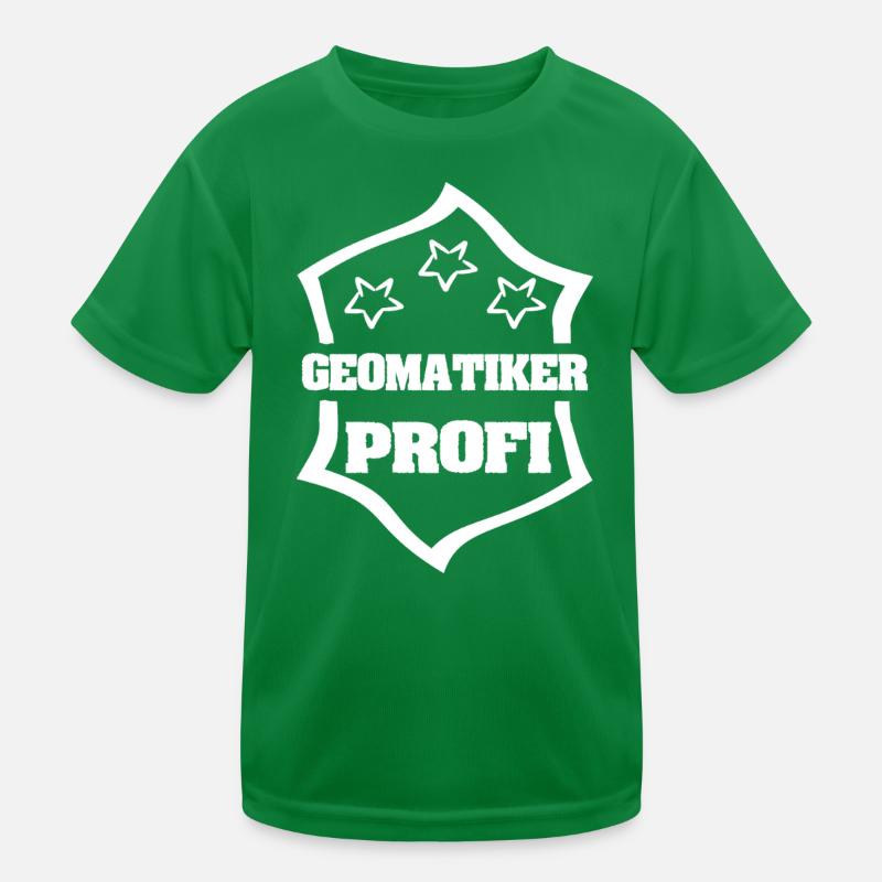 Occupation Geomatics Engineer Kids Functional T-Shirt