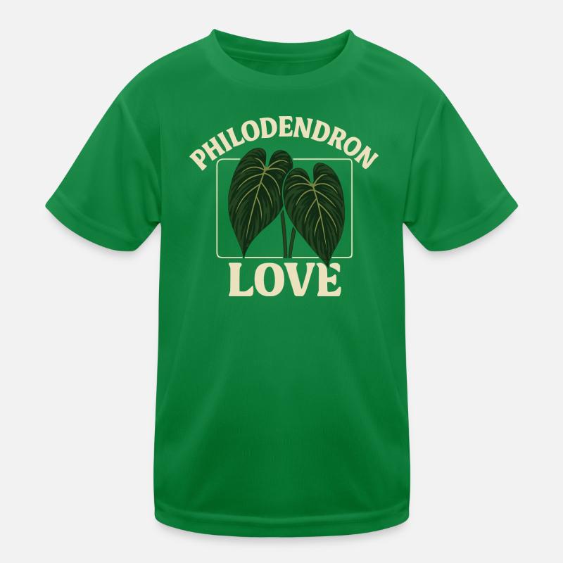 Amour des philodendrons T-shirt sport Enfant