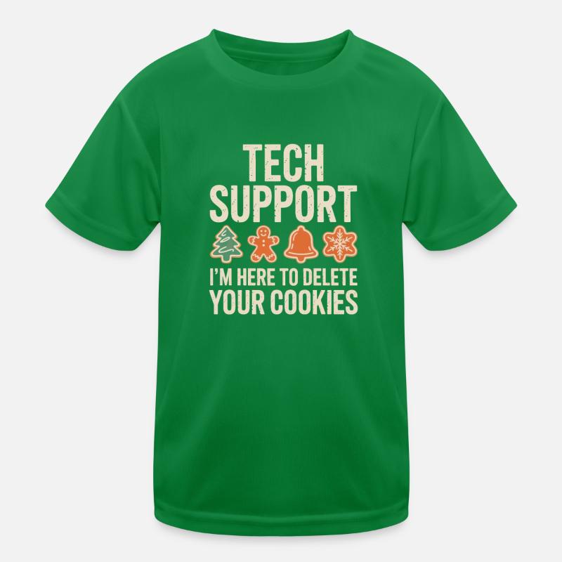 Suppression des cookies du support technique T-shirt sport Enfant