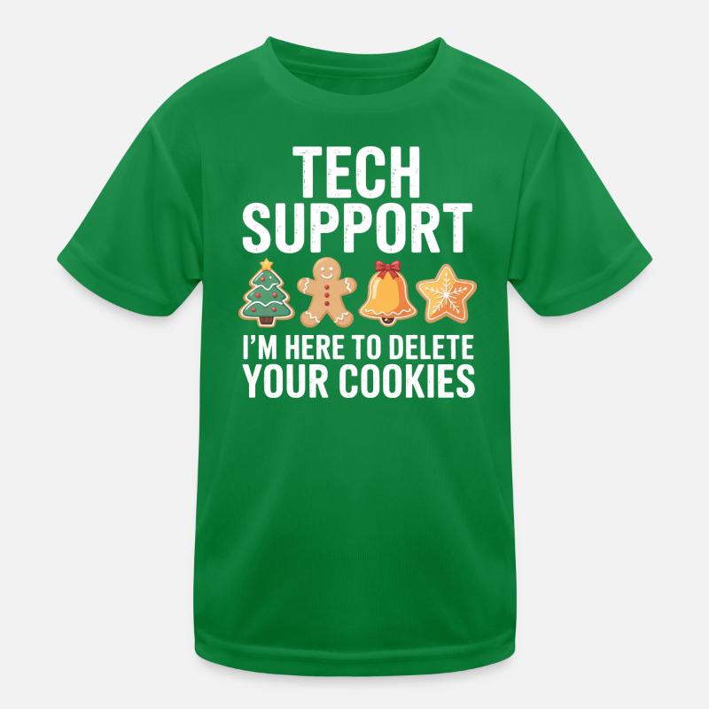 Tech Support Cookies Tee Kinder Funktions-T-Shirt