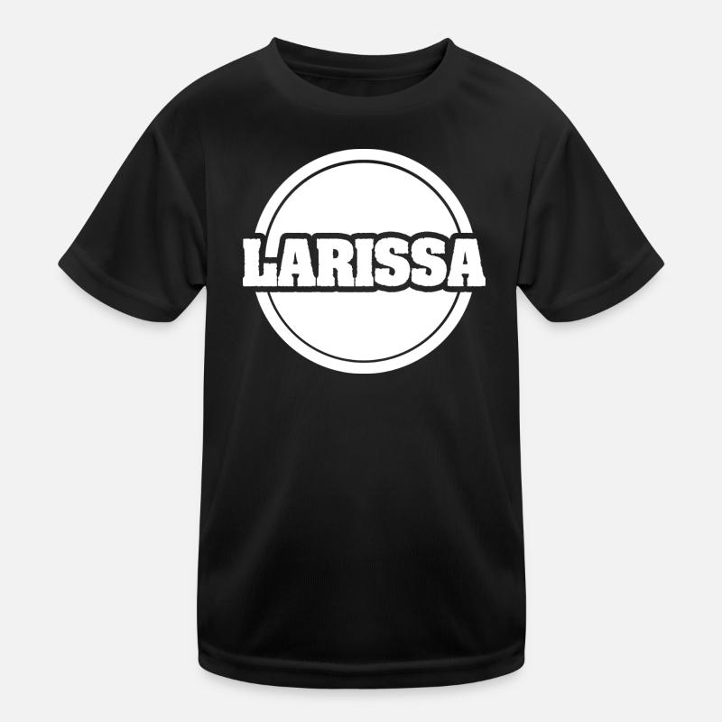 Vorname Larissa Kinder Funktions-T-Shirt