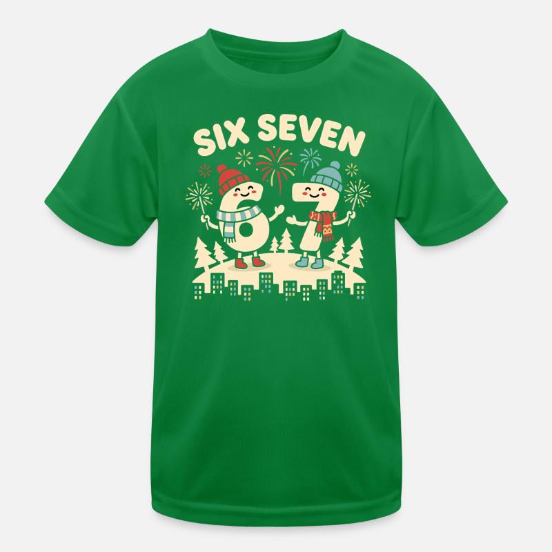 67 Six Seven Basket Meme Gen Alpha Drôle T-shirt sport Enfant