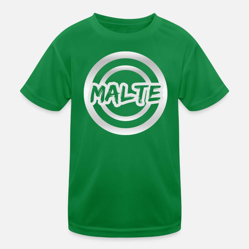 Geschenk Malte Kinder Funktions-T-Shirt