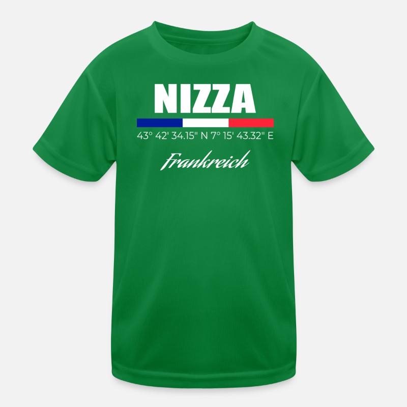 Nizza Kinder Funktions-T-Shirt