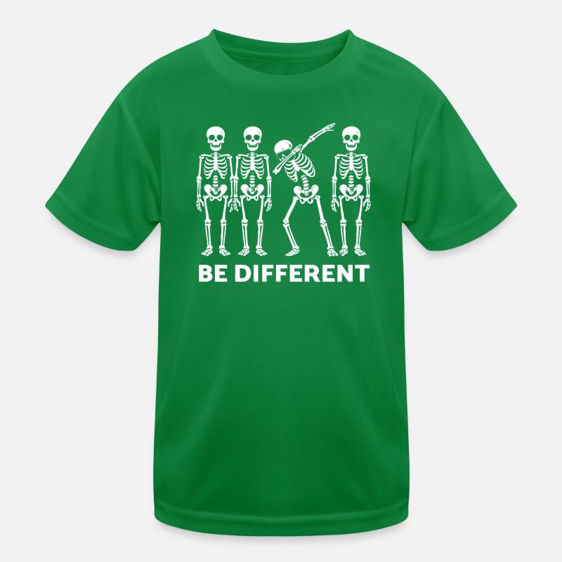 Déclaration squelette différente T-shirt sport Enfant