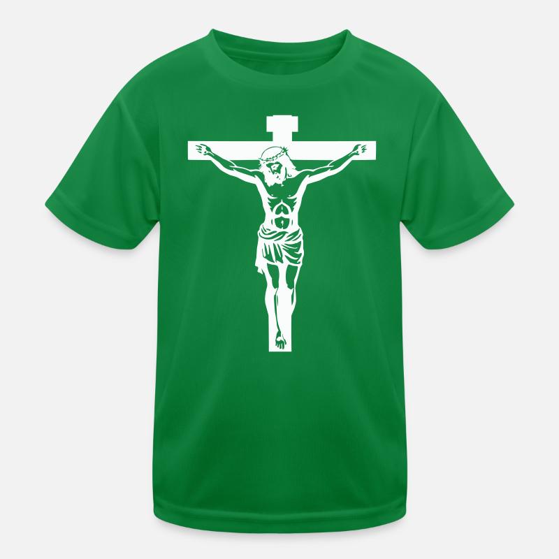 Jesus Cross Kids Functional T-Shirt