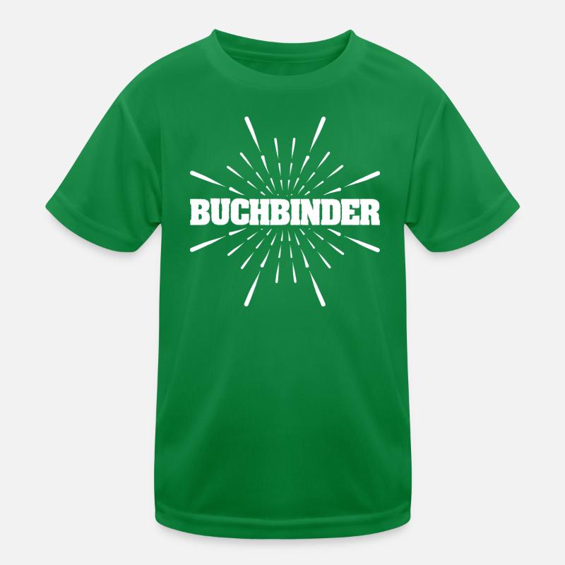 Job Buchbinder Kinder Funktions-T-Shirt