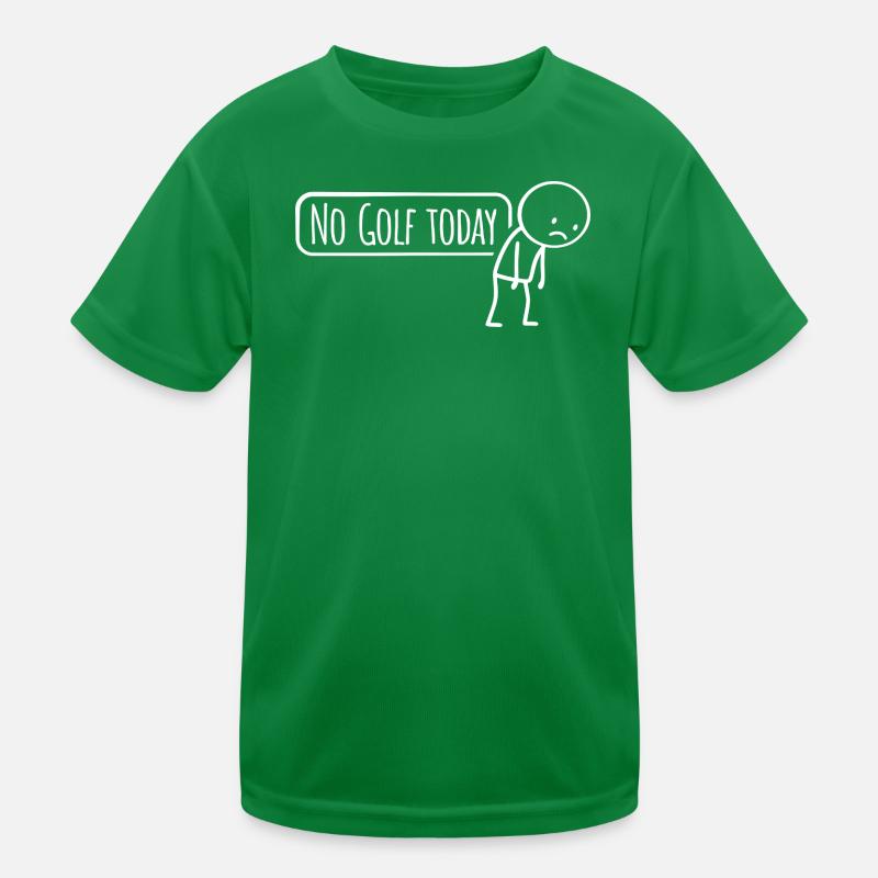No_Golf_today_White T-shirt sport Enfant