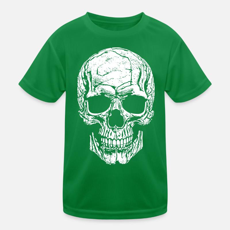 Crâne T-shirt sport Enfant