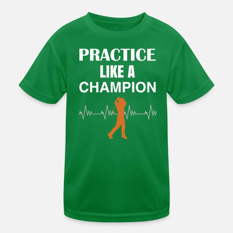 Golf Kinder Funktions-T-Shirt