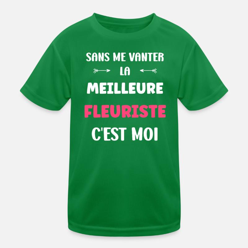 florist Kids Functional T-Shirt