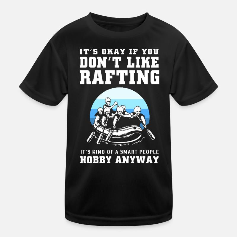 Rafting Kajakfahren Kajak Paddelboot Kinder Funktions-T-Shirt