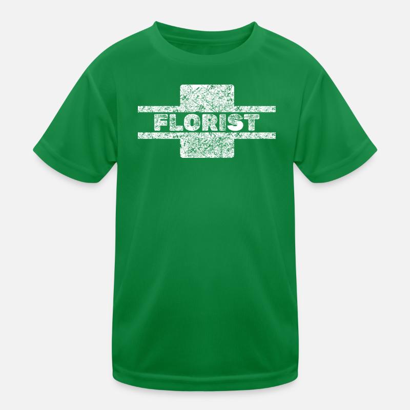 Gift for florist Kids Functional T-Shirt