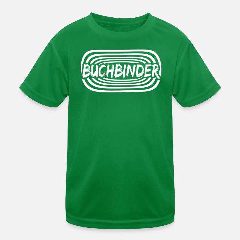 Arbeit Buchbinder Kinder Funktions-T-Shirt