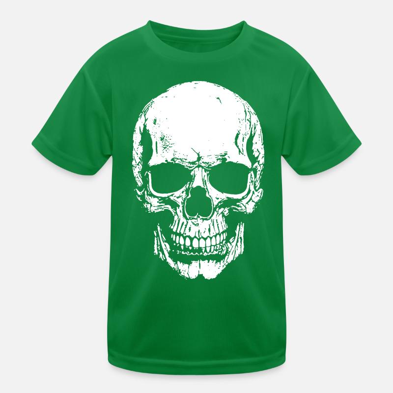 Impression de contraste crânienne T-shirt sport Enfant