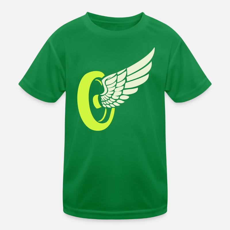 Wheel Wing Kids Functional T-Shirt