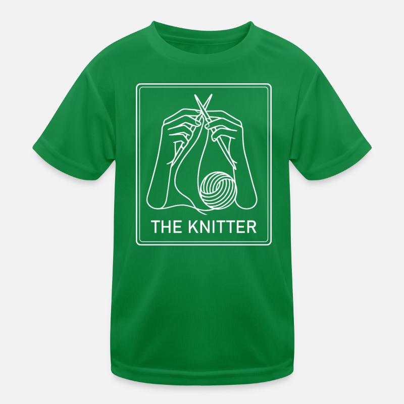 Le design du tricoteur T-shirt sport Enfant