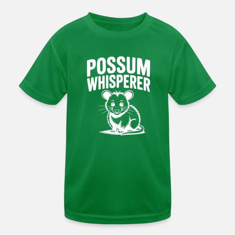 Opossum-Flüsterer Kinder Funktions-T-Shirt