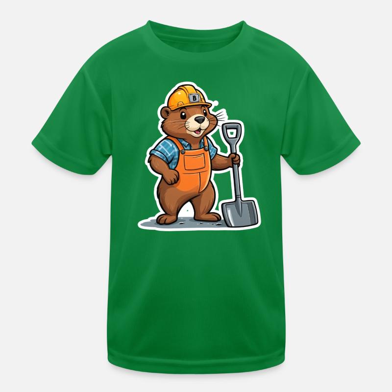 Chantiers de construction à Bieber T-shirt sport Enfant