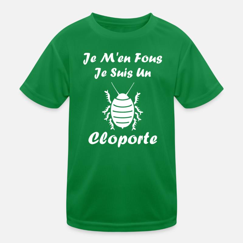 cloporte T-shirt sport Enfant