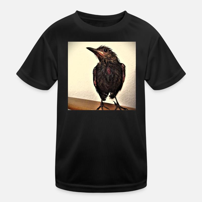 Freshly bathed... - Kids Functional T-Shirt - black