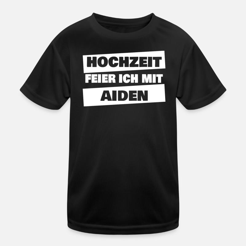 JGA Aiden Kinder Funktions-T-Shirt
